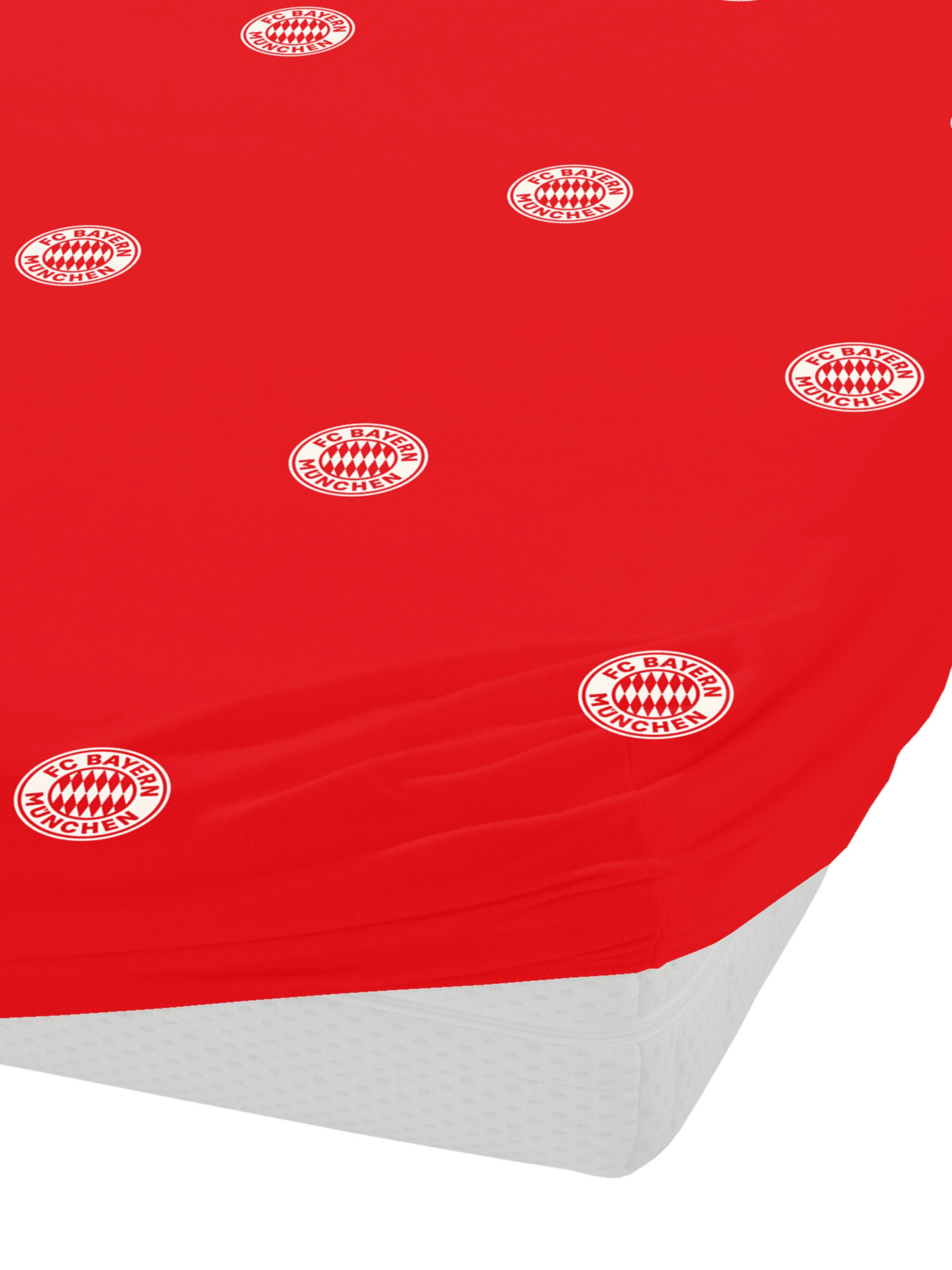FC BAYERN MÜNCHEN Bed Sheet in Red