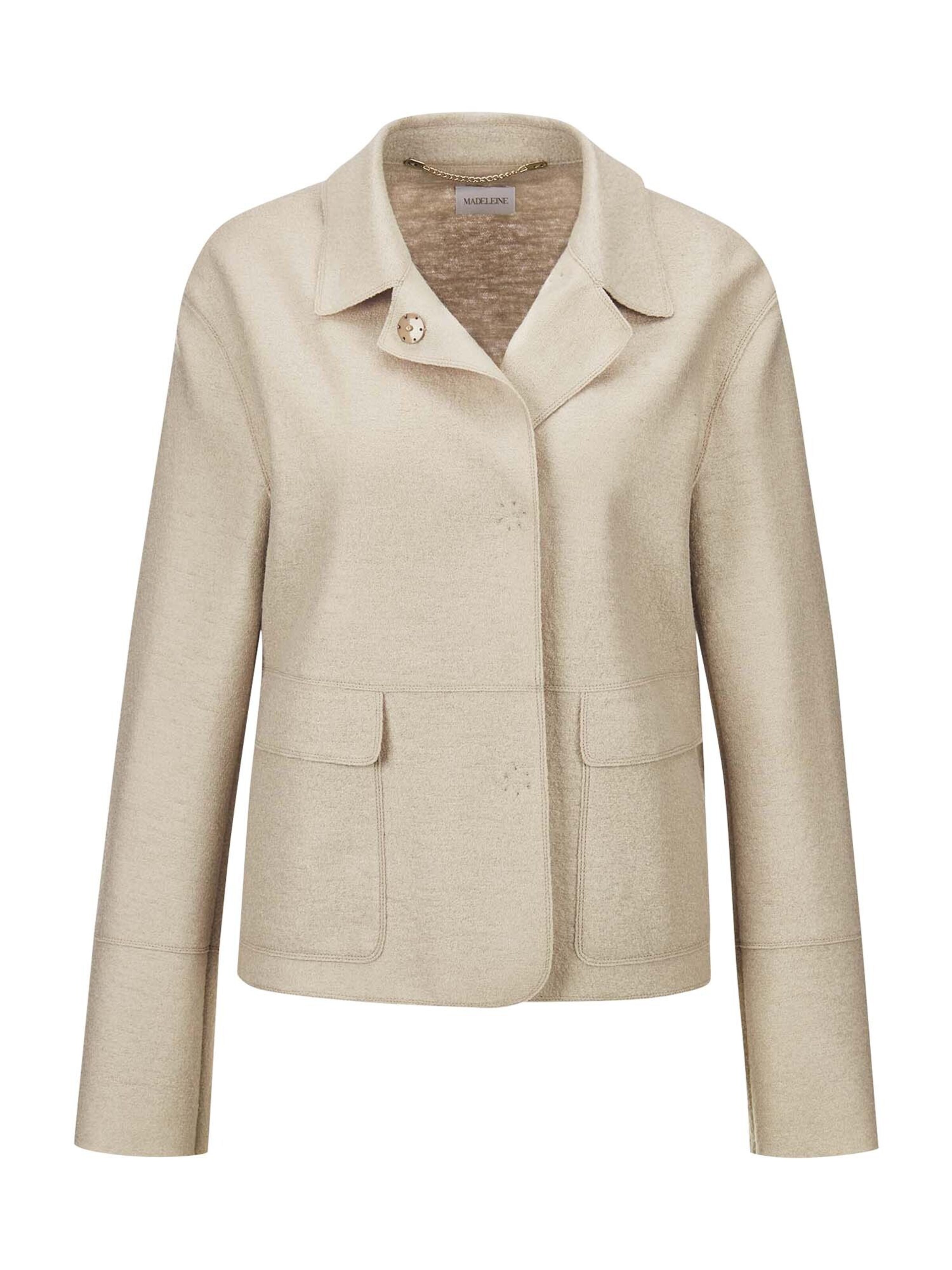 MADELEINE Blazer en beige clair, Vue avec produit