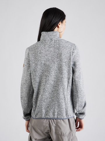 Whistler Athletic Fleece Jacket 'Samani' in Grey