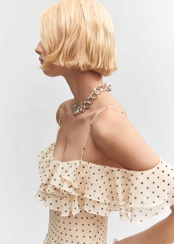 MANGO Kleid 'Astra' in Beige