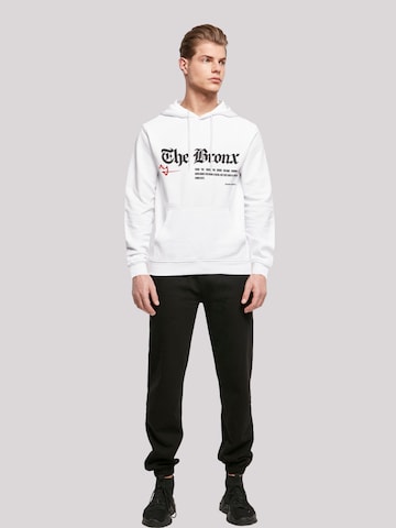 Sweat-shirt 'The Bronx' F4NT4STIC en blanc