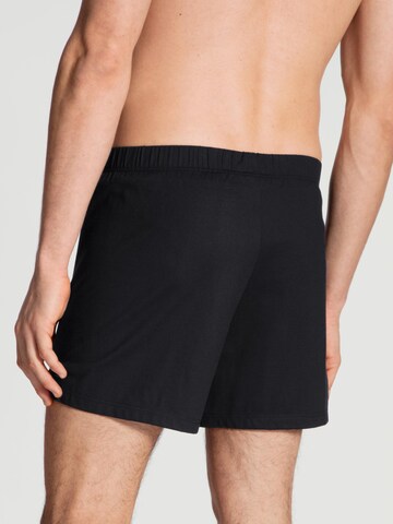 CALIDA Boxer shorts 'Cotton Code' in Black