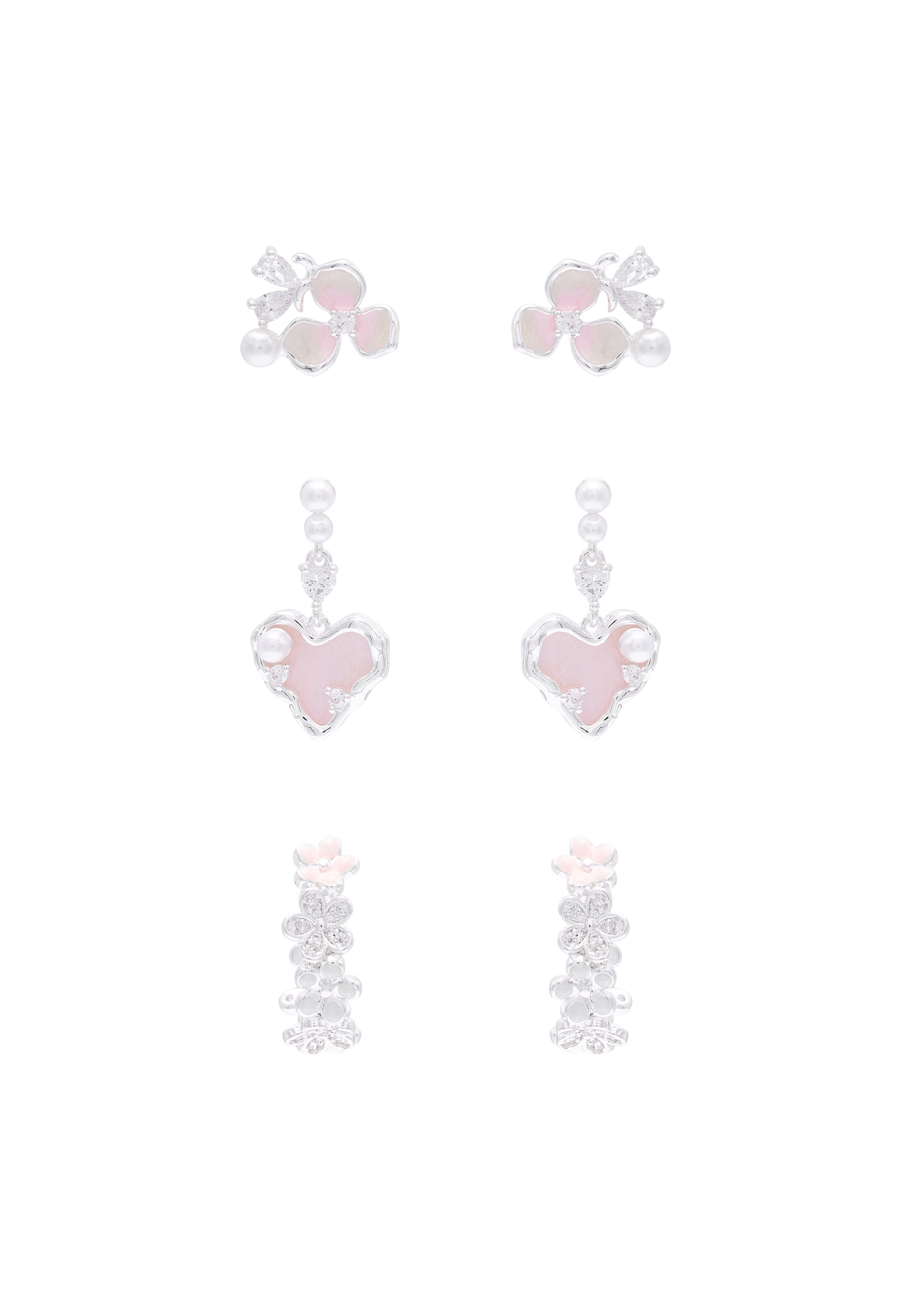 myMo at night - Pendientes en plata: frente