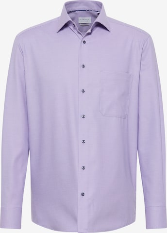 ETERNA Button Up Shirt in Purple: front