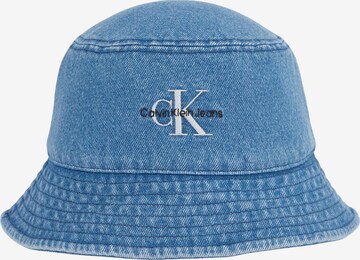 Calvin Klein Jeans Hat in Blue: front