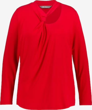 Ulla Popken Blouse in Rood: voorkant