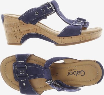 GABOR Sandalen 35,5 in Blau: Vorderseite