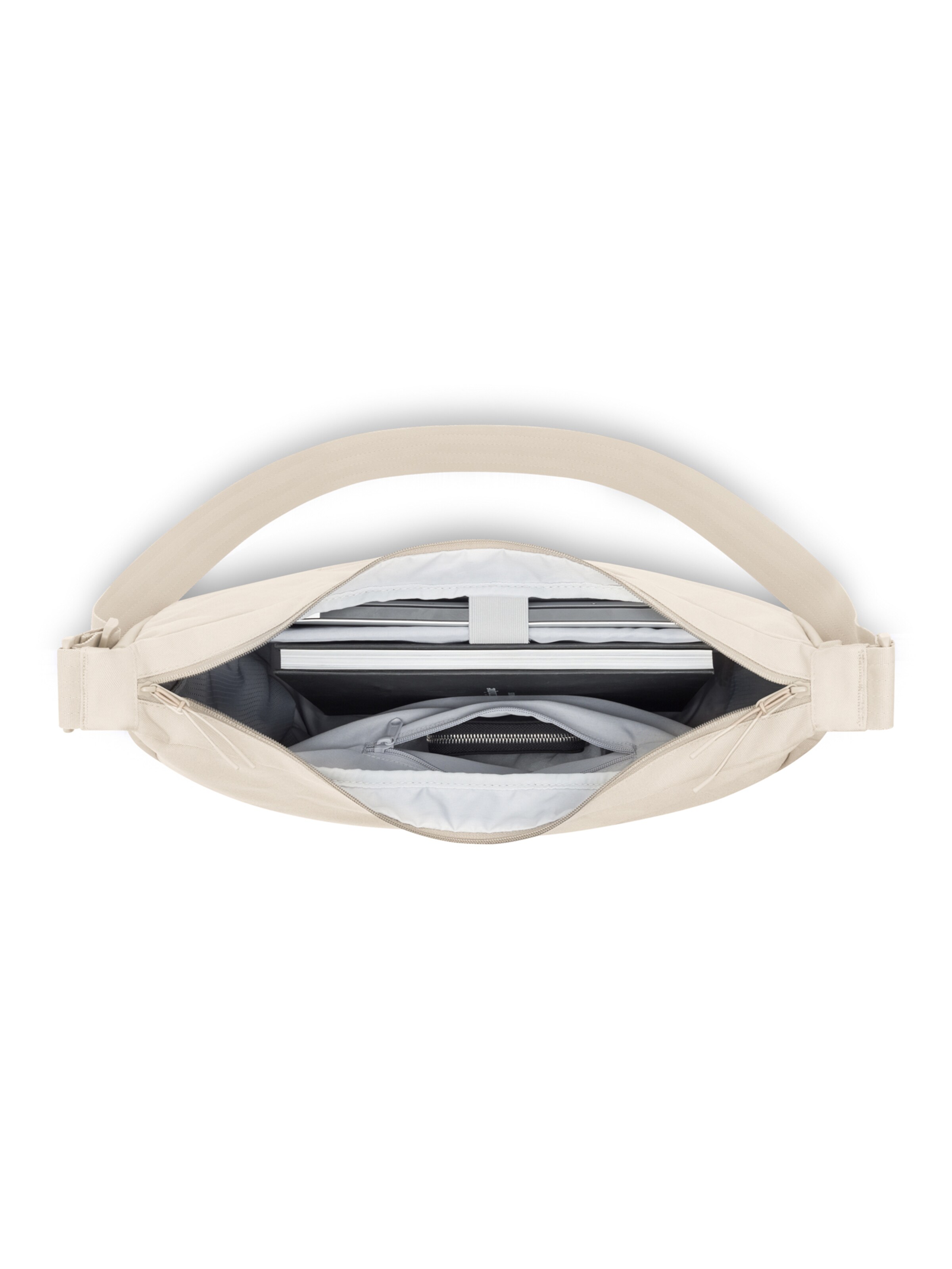 smėlio Johnny Urban Rankinė su ilgu dirželiu 'Ally XL'