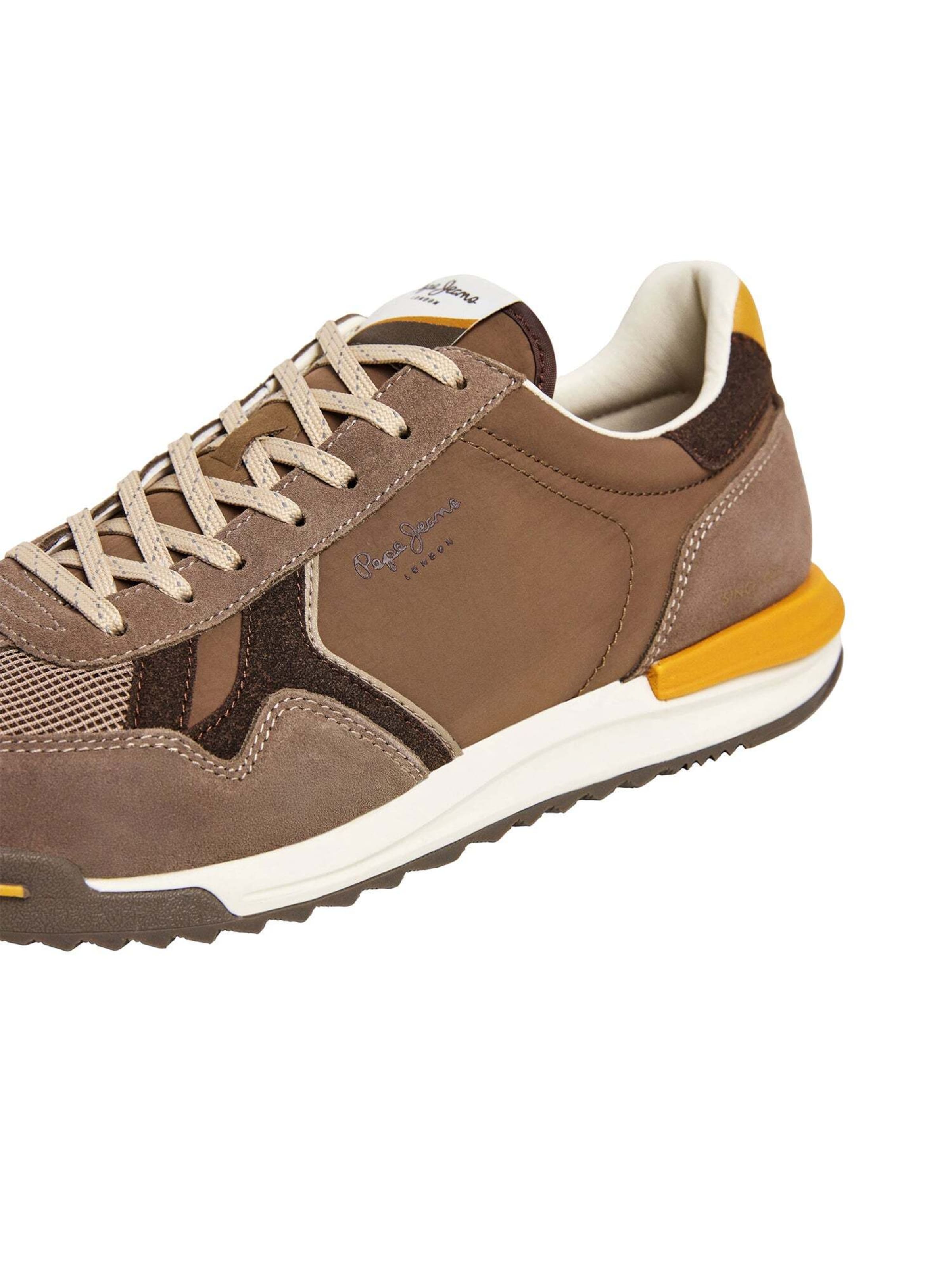 Pepe Jeans Sneakers laag 'Marvin Match' in Beige