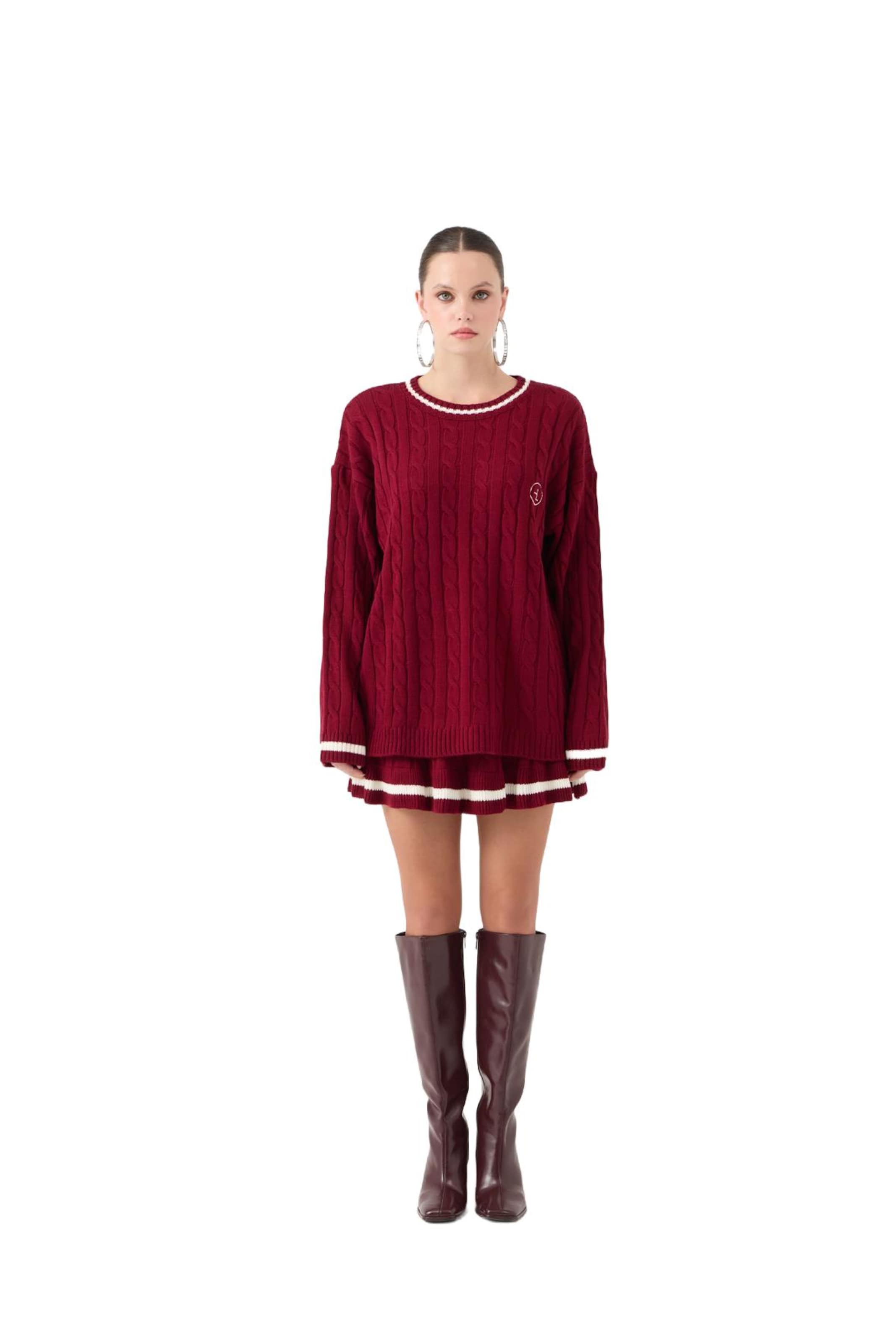 HOLLY LOLLY Sweater in Red