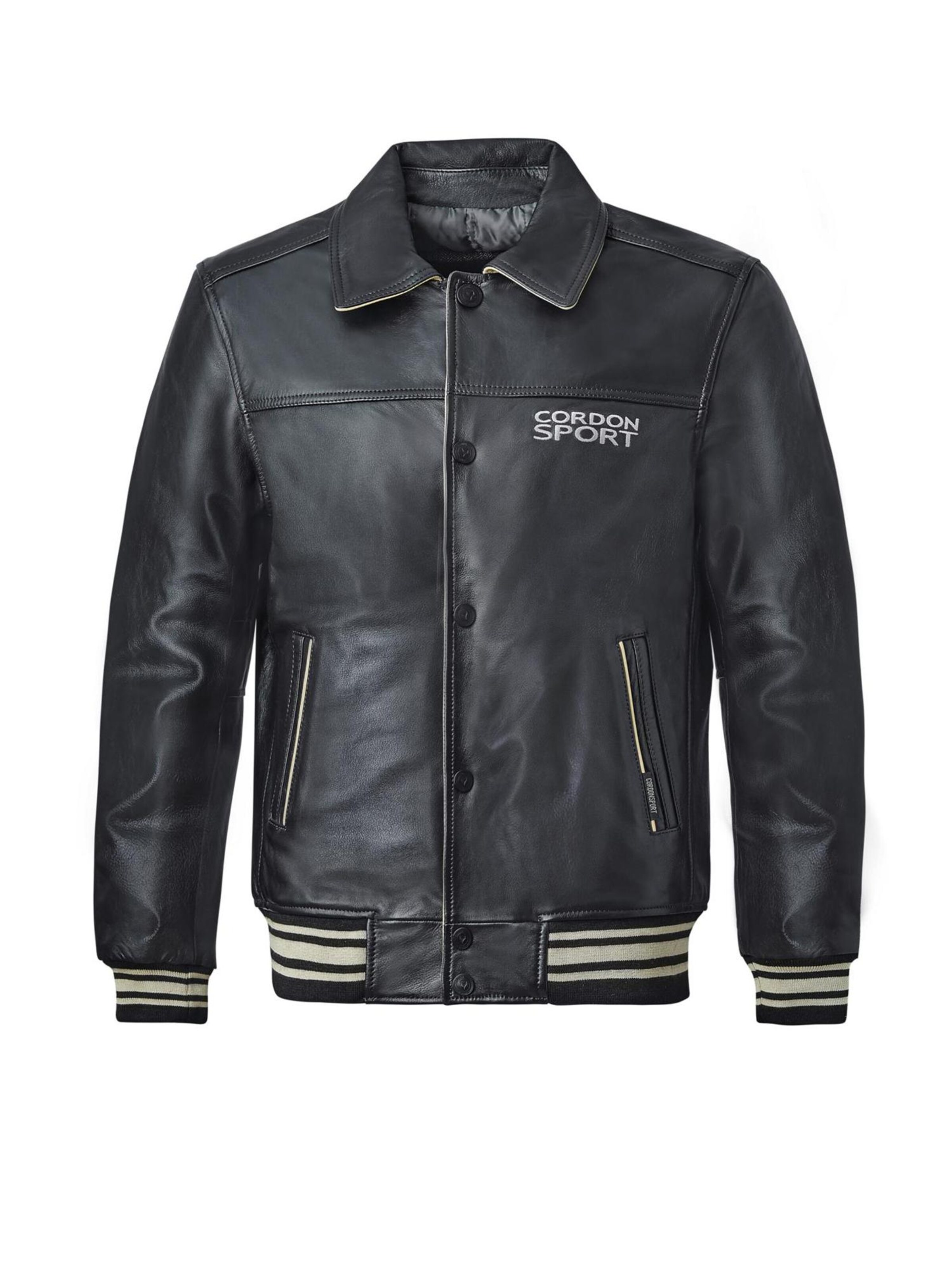 Cordon Sport Winter Jacket 'Havard' in Black: front