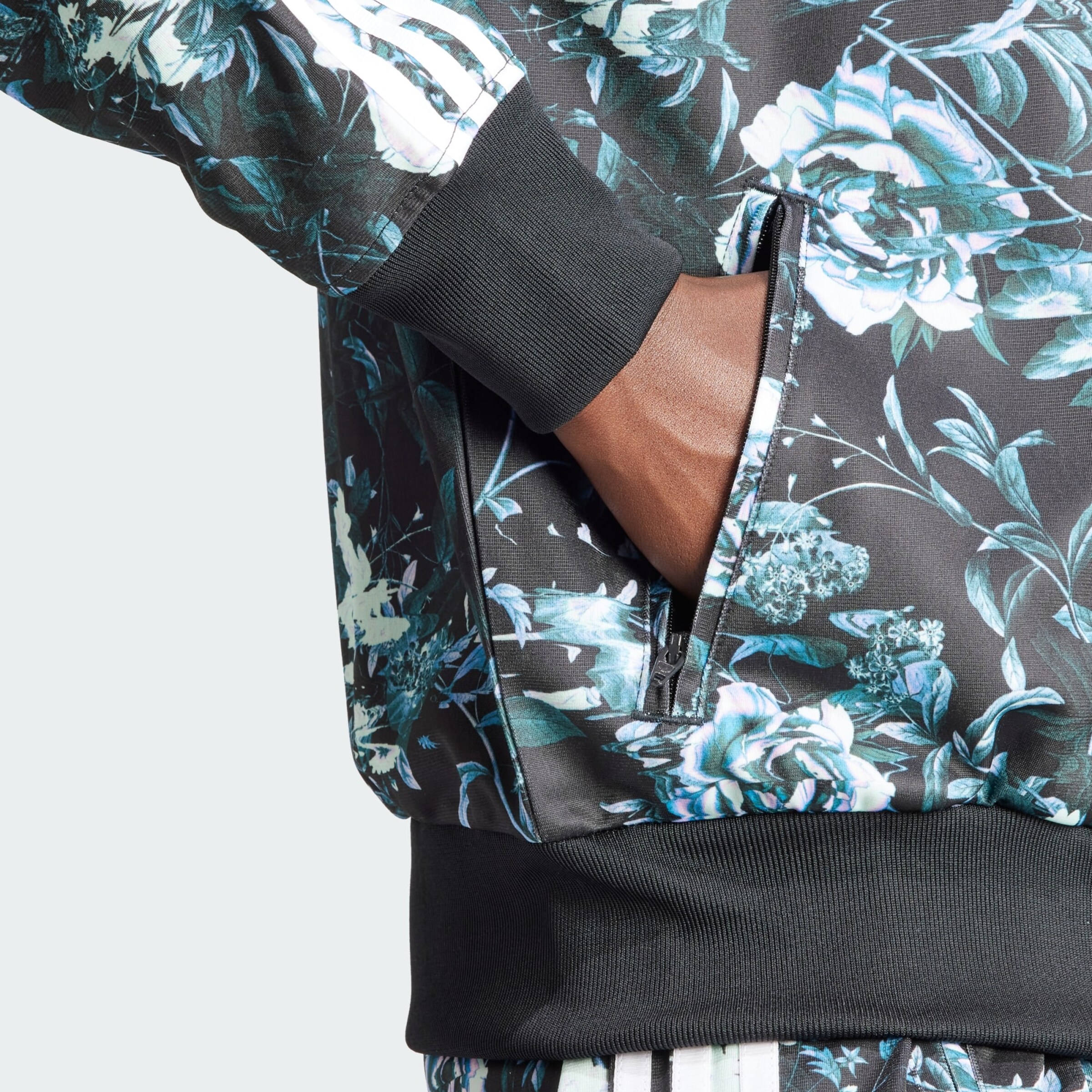 Adidas originals floral outlet jacket