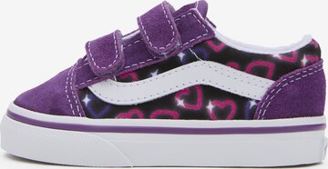 VANS Sneakers 'Old Skool V' in Lila: voorkant