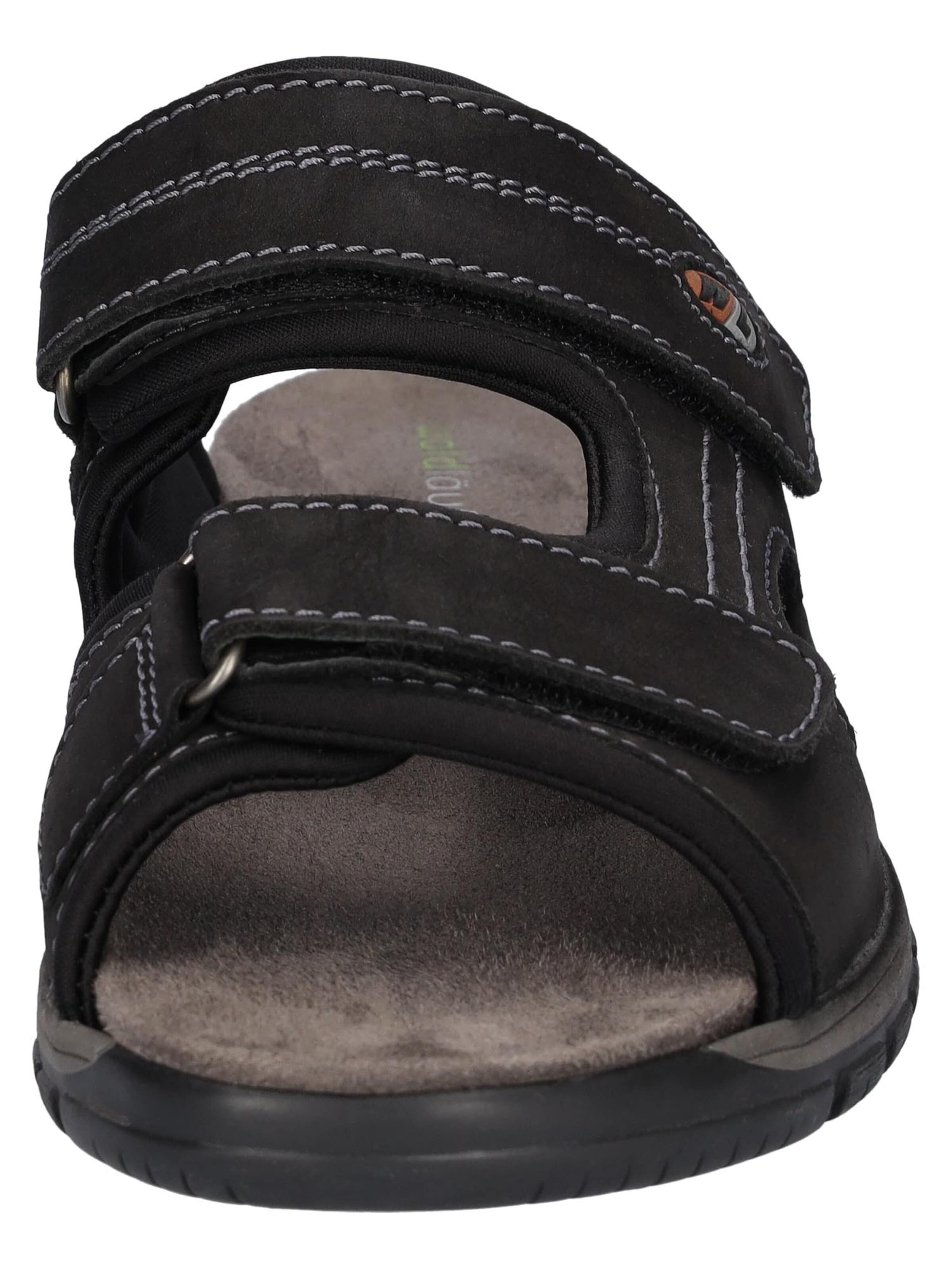 WALDLÄUFER Mules 'Harald' in Black