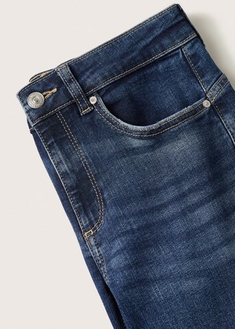 Skinny Jean 'Pushup' MANGO en bleu