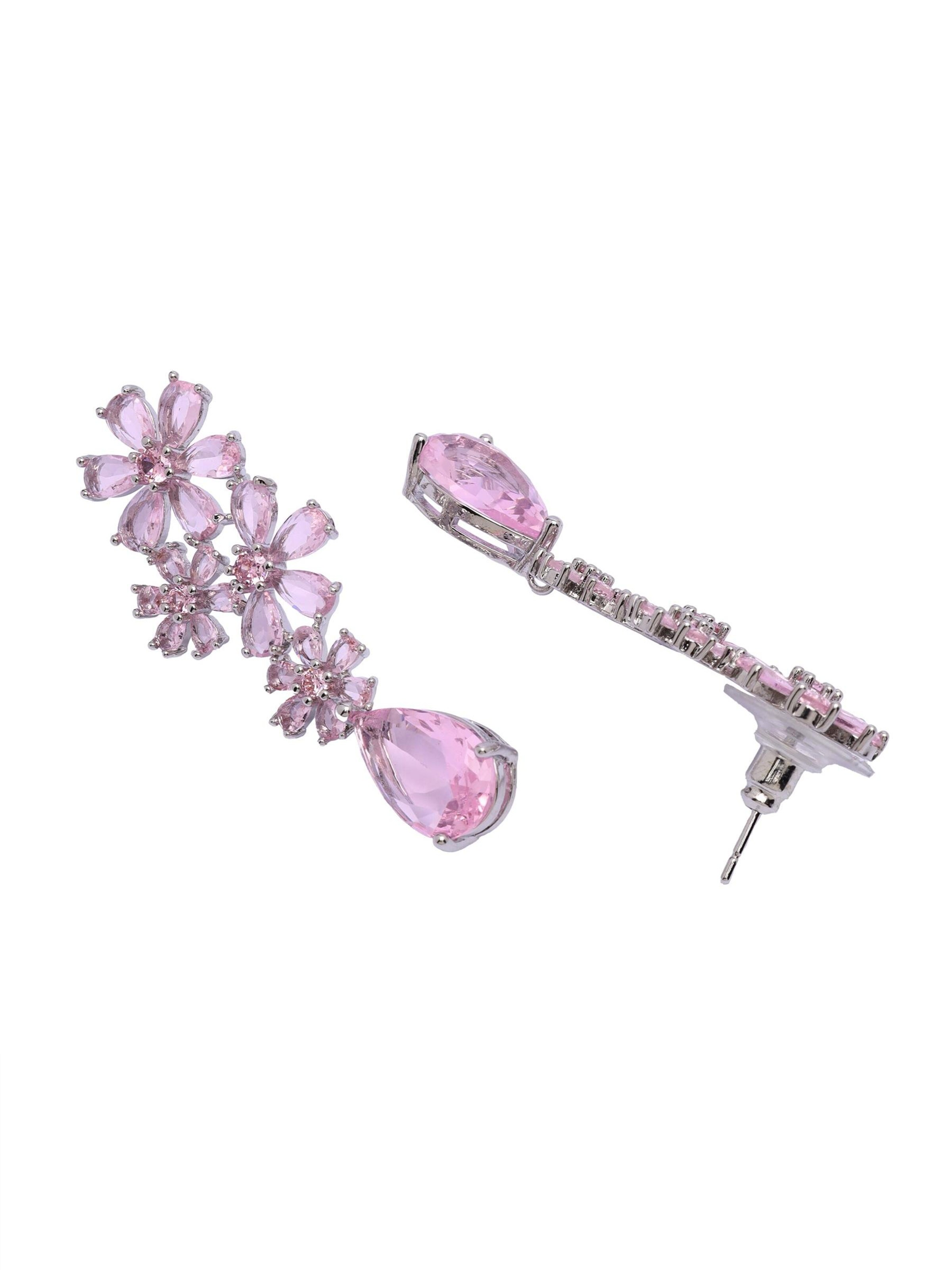 AVANT-GARDE PARIS - Pendientes 'Natalia' en rosa