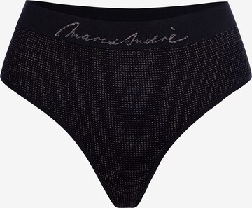 Marc & André Thong 'DAILY LUX' in Black: front