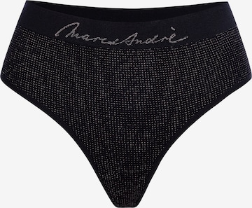 Marc & André Thong 'DAILY LUX' in Black: front