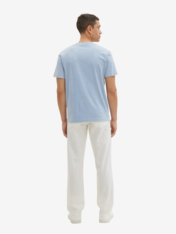 TOM TAILOR T-Shirt 'Serafino' in Blau