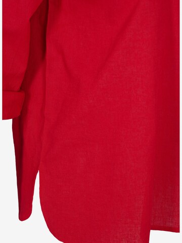 Camicia da donna 'Flex' di Zizzi in rosso