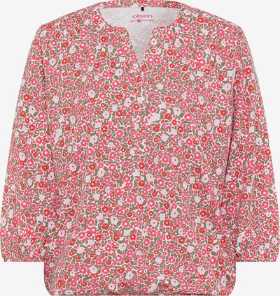 Olsen Bluse in pink, Produktansicht