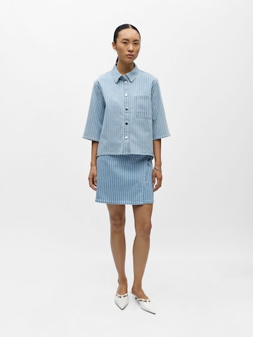 OBJECT Blouse 'OBJSanni' in Blauw