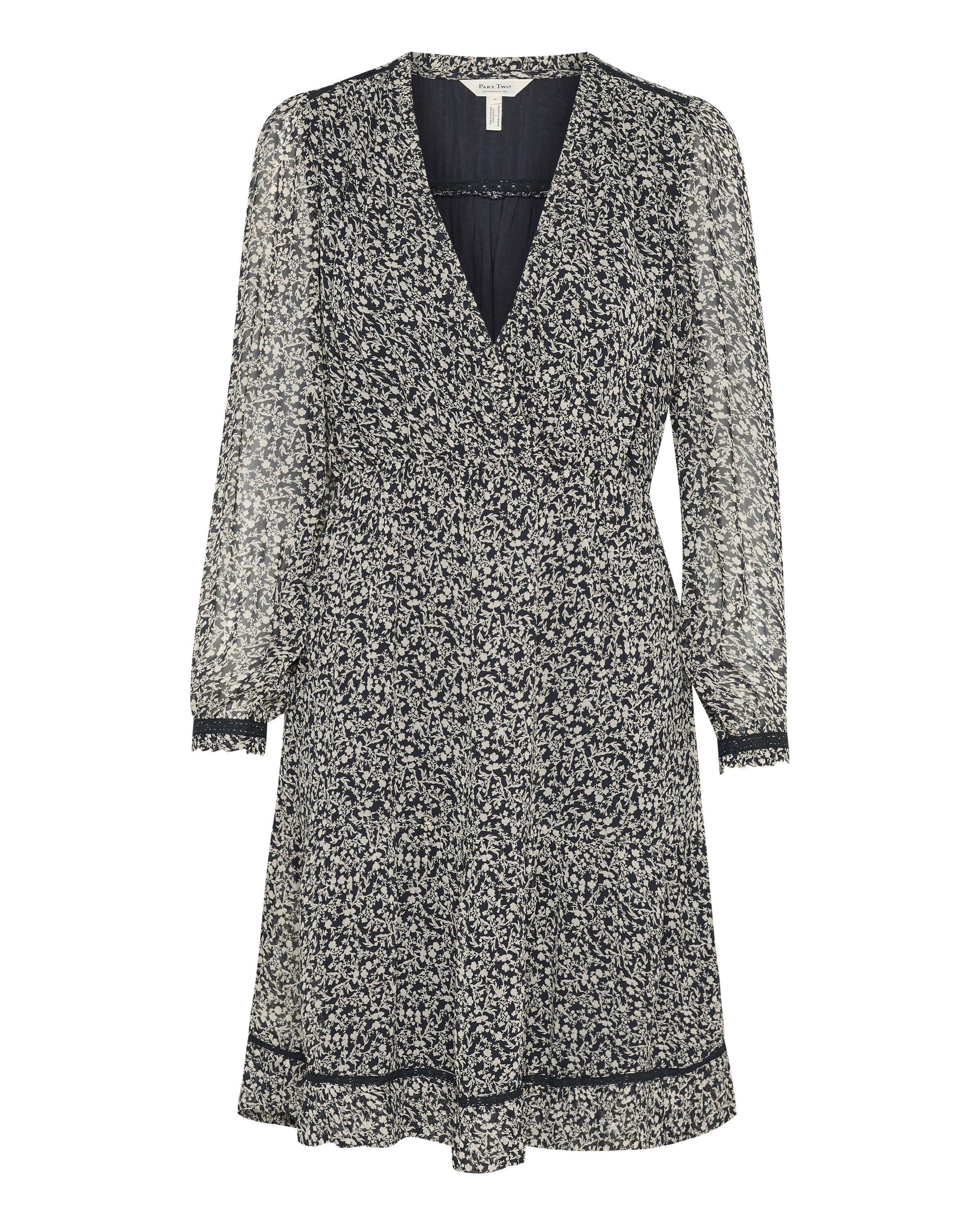 Part Two Kleid 'Munya' in Blau: Vorderseite