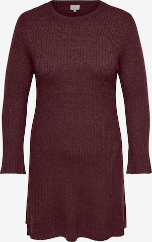 ONLY Carmakoma Neulemekko värissä lila: etupuoli