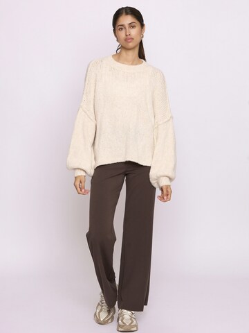 Lilavie Strickpullover ' L ' in Beige