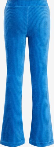 WE Fashion - Flared Leggings em azul