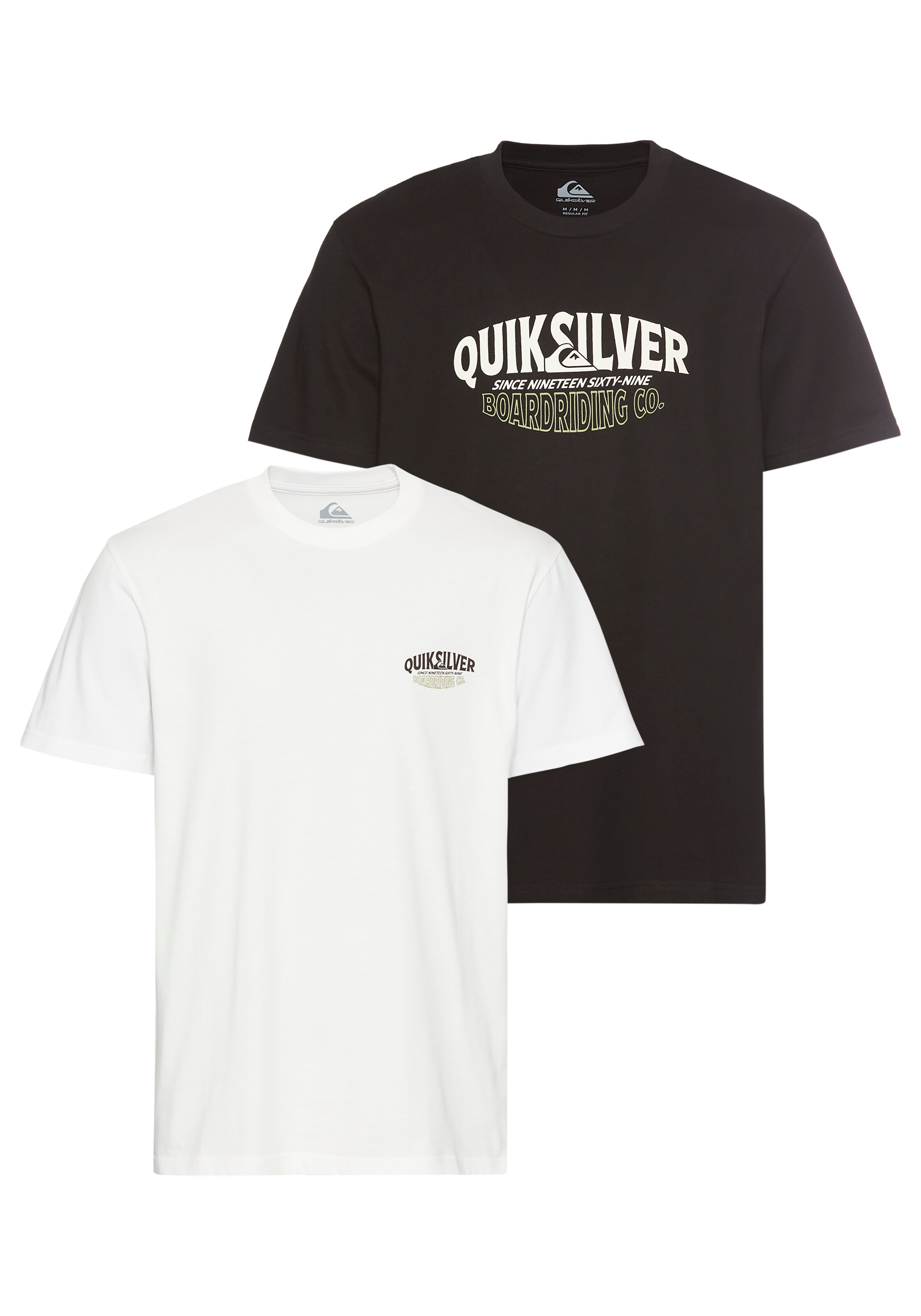 QUIKSILVER T-Shirt in Schwarz: Vorderseite