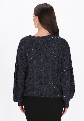 Cardigan Usha en bleu