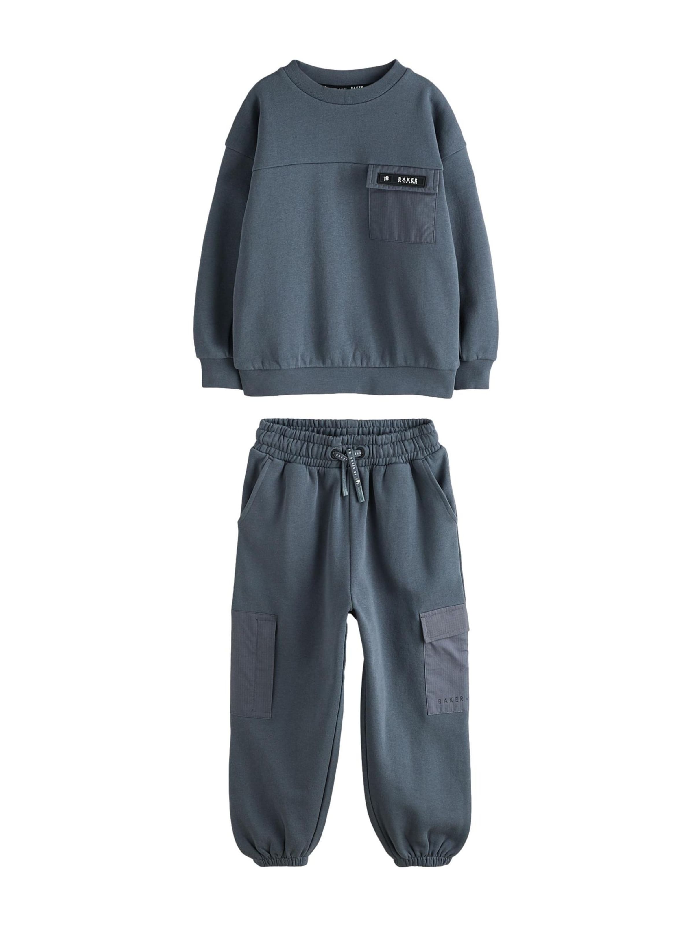 Baker by Ted Baker Sweatsuit in Grey: front