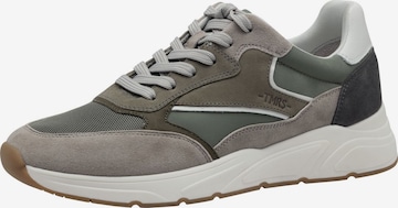 Baskets basses Tamaris en vert : devant