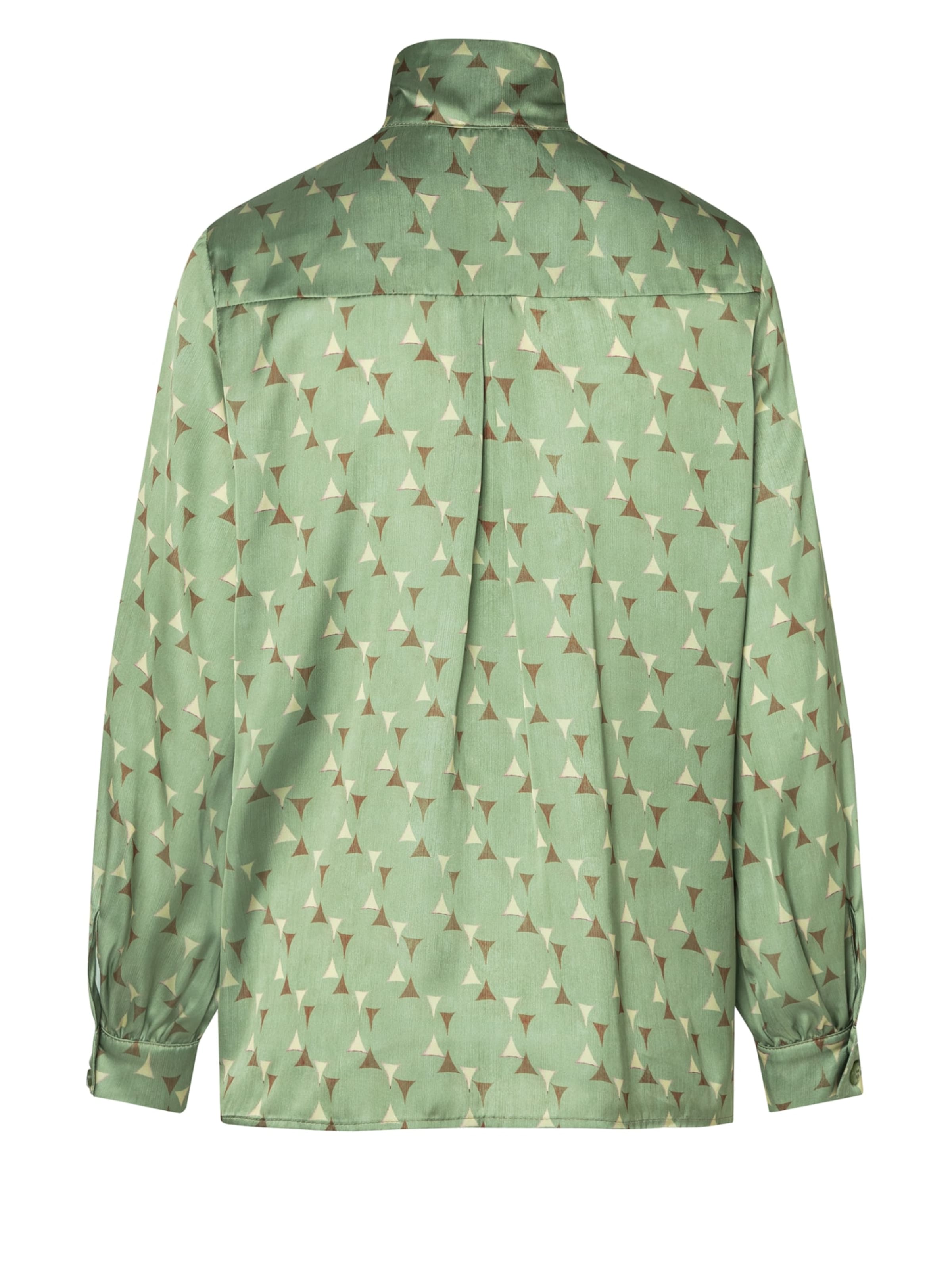 Ana Alcazar Blouse 'Elibey' in Green