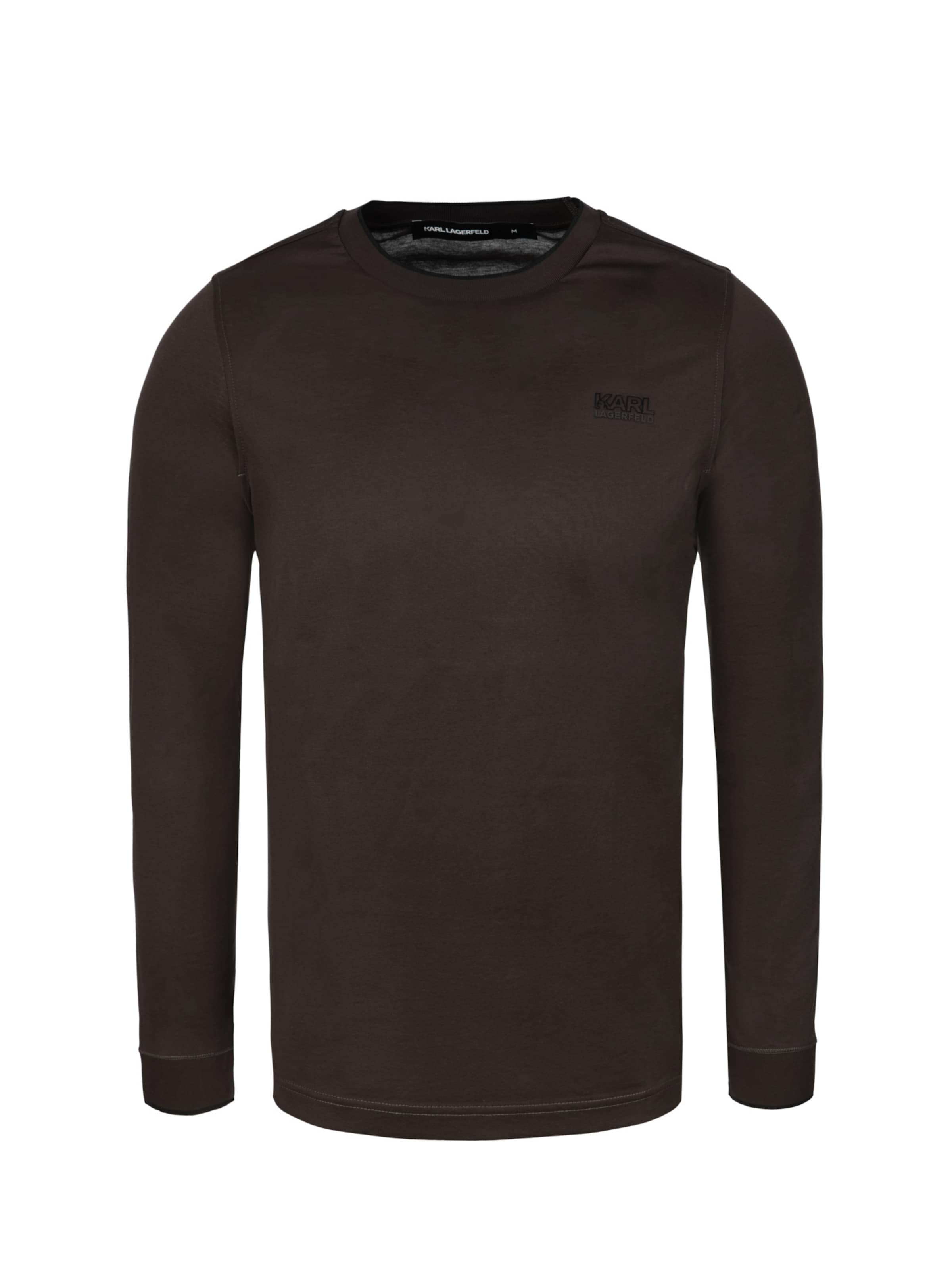 Maglietta di Karl Lagerfeld in marrone: frontale