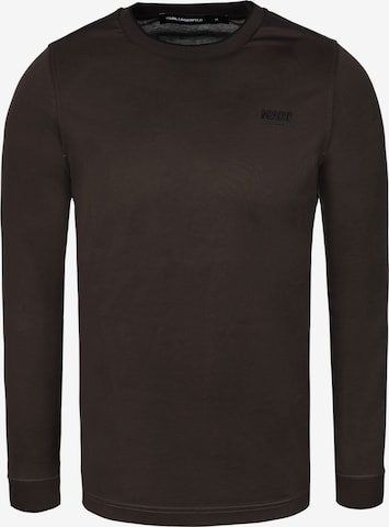 Karl Lagerfeld Shirt in Brown: front