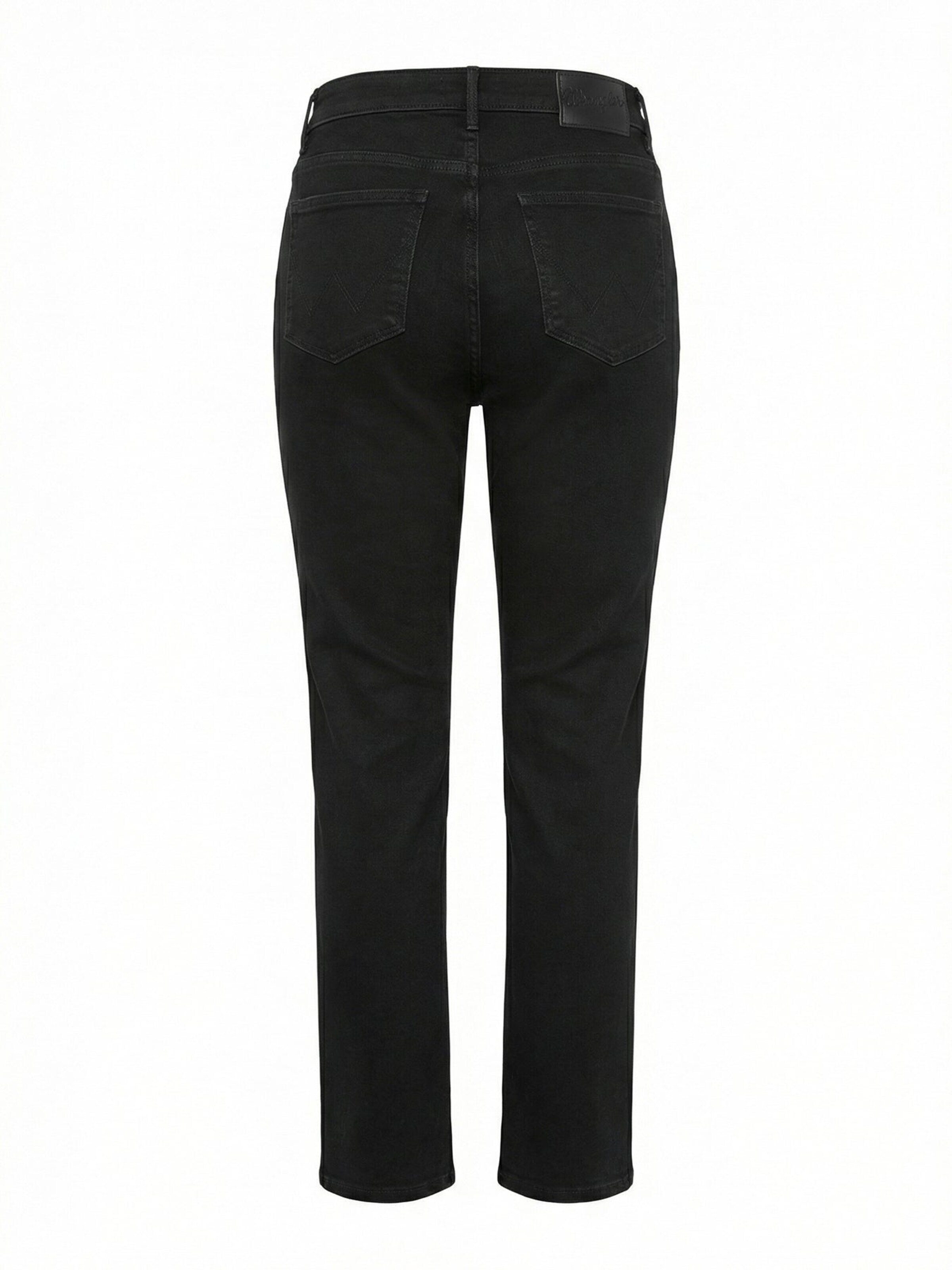 WRANGLER - regular Vaquero 'STRAIGHT DRAINPIPE' en negro