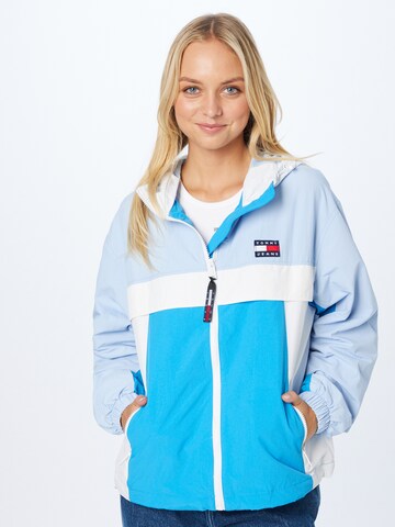 Tommy Jeans Jacke 'CHICAGO' in Blau: Vorderseite