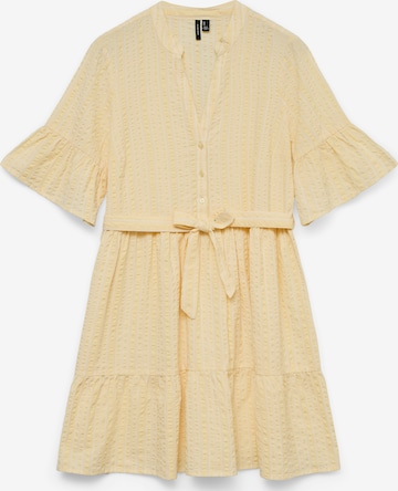 geltona Vero Moda Petite Suknelė 'VMELENA': priekis