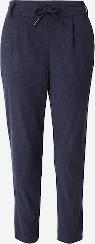 ONLY Hlače z naborki 'ONLPOPTRASH-LIAS' | modra barva: sprednja stran