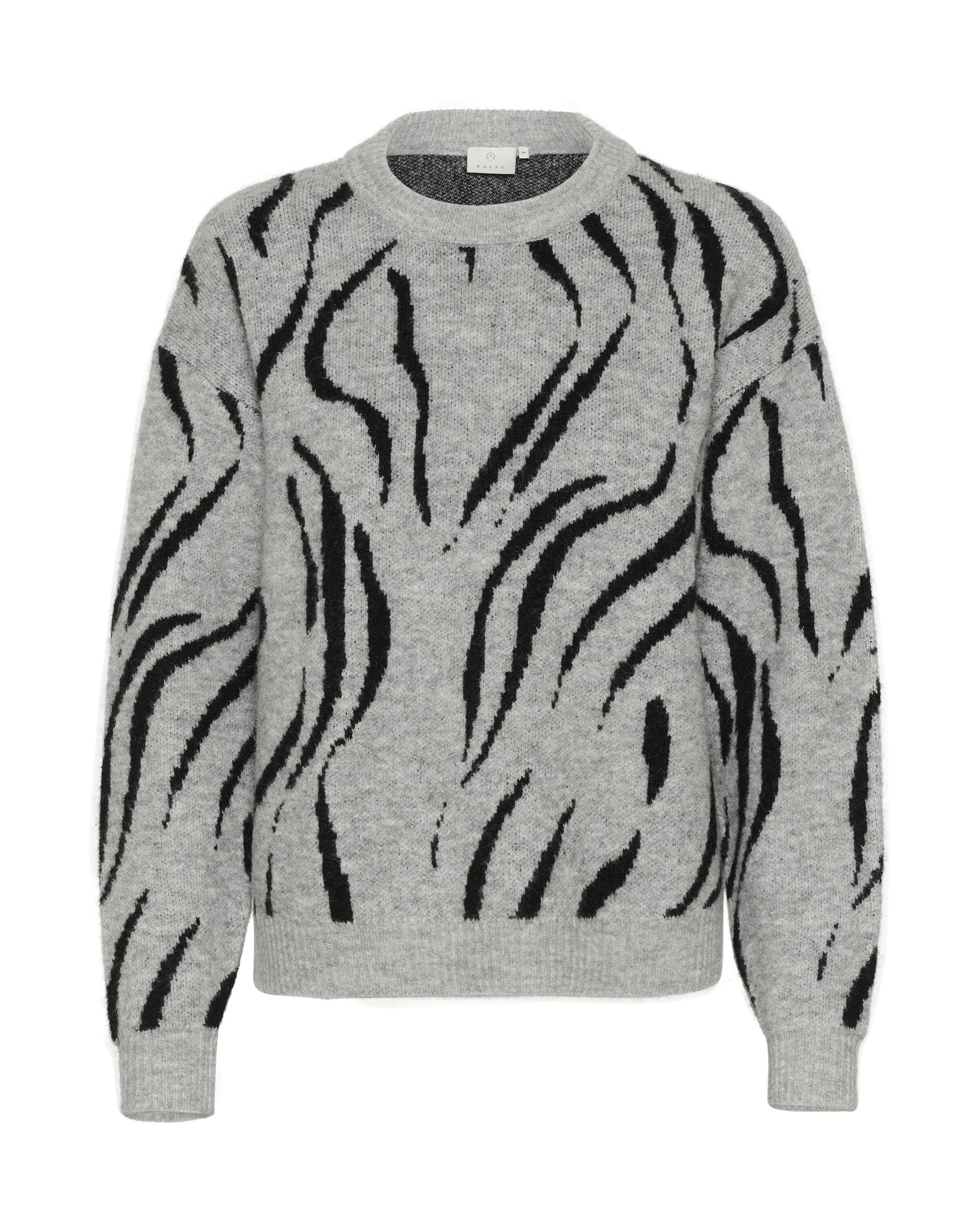 Kaffe Trui 'Billie' in Grijs: voorkant