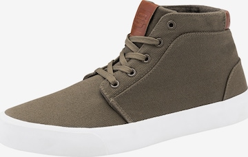 Ombre Sneaker high i grøn: forside
