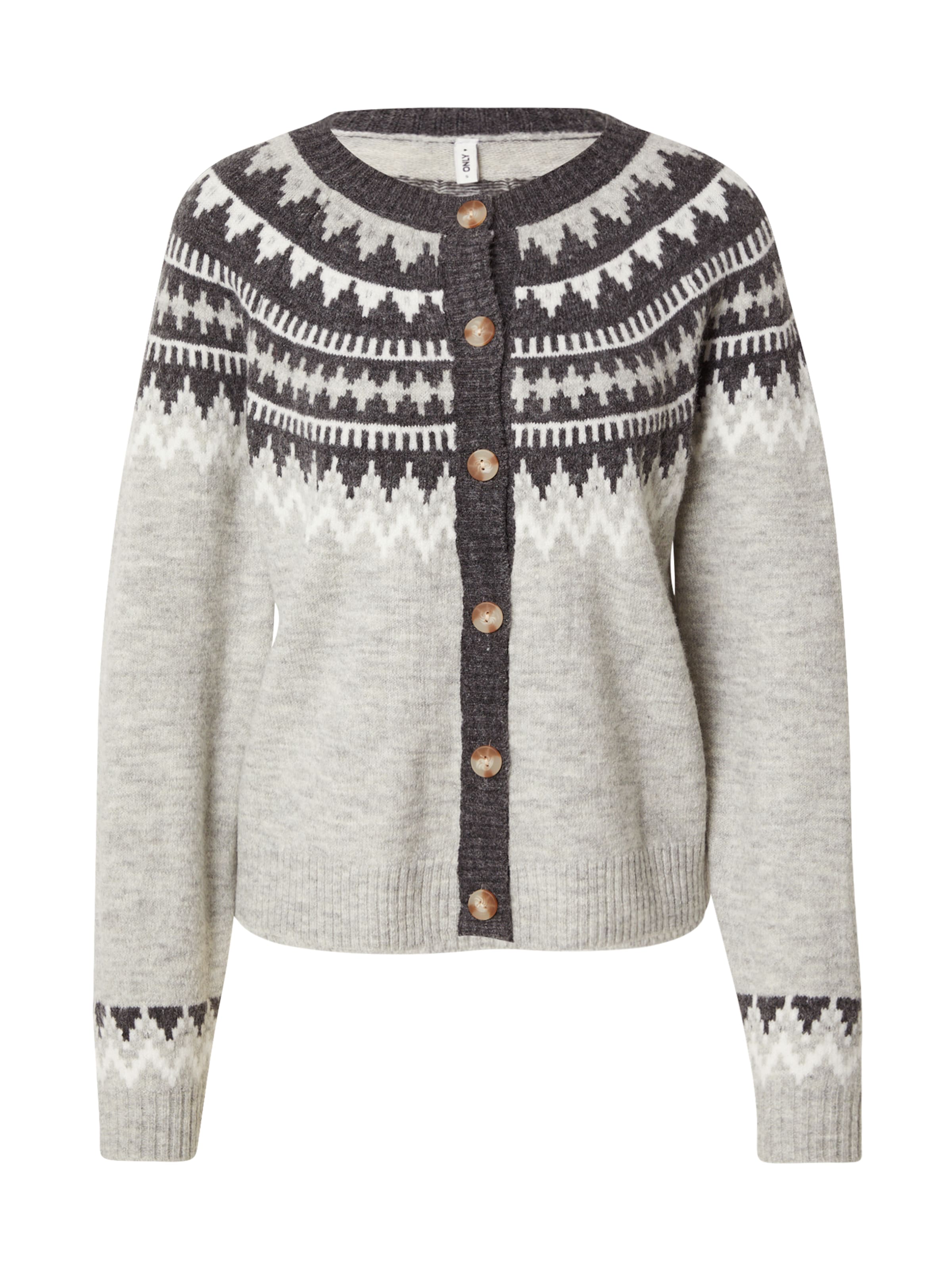 ONLY Cardigan i grå: forside