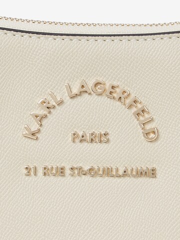 Karl Lagerfeld Õlakott 'Rue St-Guillaume', värv valge