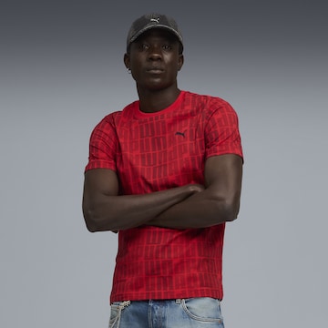 PUMA T-Shirt 'Essentials' in Rot: Vorderseite
