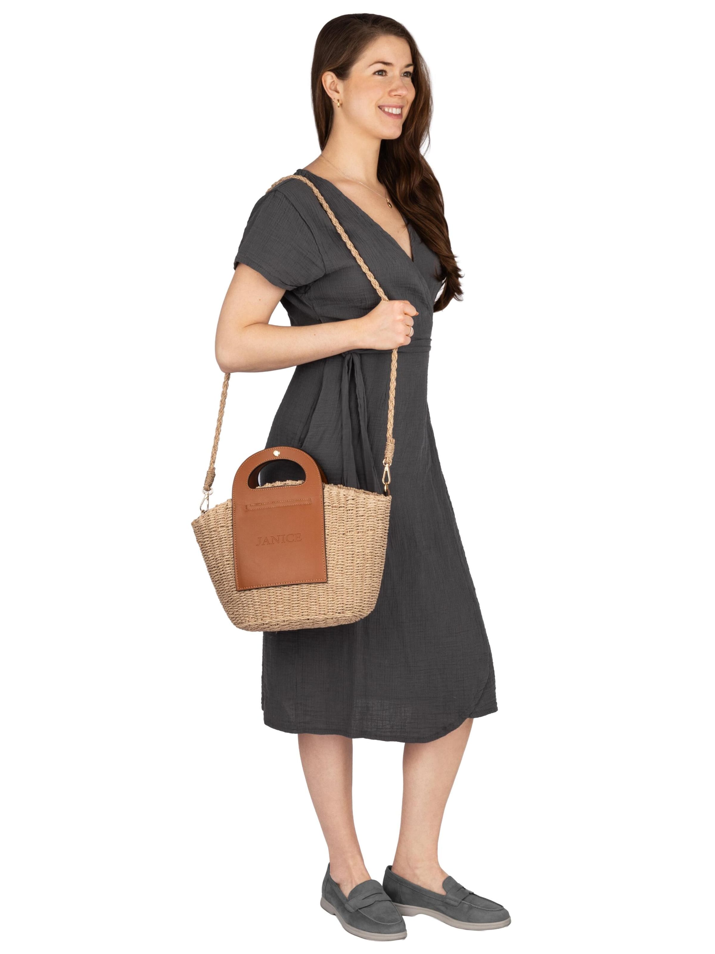 Janice Handbag 'Comallo' in Brown