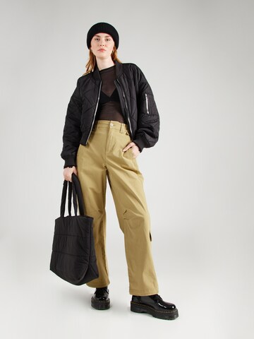 Wide leg Pantaloni cargo '94TESSA' di Gang in verde