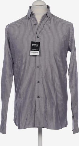 DKNY Button Up Shirt in M in Grey: front