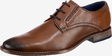 bugatti Fűzős cipő - barna: elől